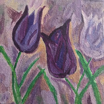 Brad / - Purple Flowers