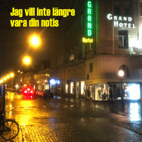 Svenne Rubins - Jag vill inte längre vara din notis