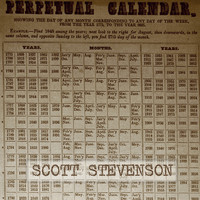 Scott Stevenson - Perpetual Calendar