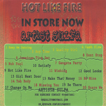 Sulfa - Hot Like Fire