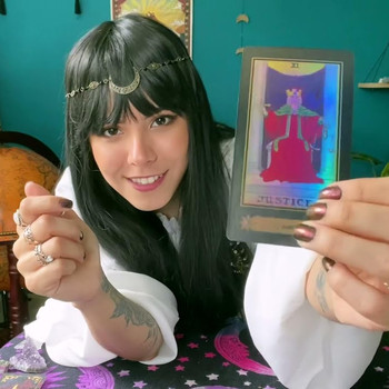 Luna Bloom ASMR - Fast and Chaotic Tarot Card Reading
