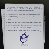 Auvic - write your own story (below the perforated line)