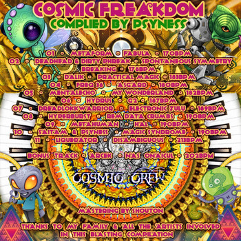 Various Artists - VA COSMIC FREAKDOM Compiled by PSYNESS