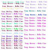 Tony Brown - Bella Ciao