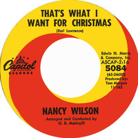 Nancy Wilson - That's What I Want For Christmas