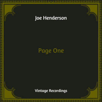 Joe Henderson - Page One (Hq Remastered)