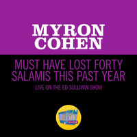 Myron Cohen - Must Have Lost Forty Salamis This Past Year (Live On The Ed Sullivan Show, March 27, 1960)