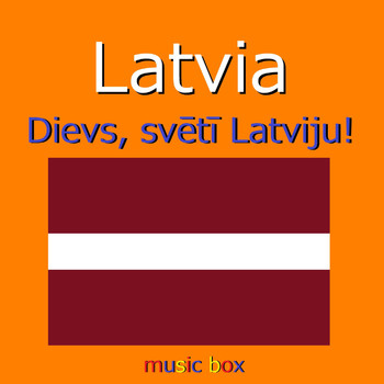 Orgel Sound J-Pop - Latvia/Dievs, sveti Latviju (Music Box)