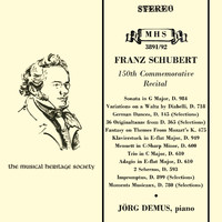 Jörg Demus - Schubert: 150th Commemorative Recital