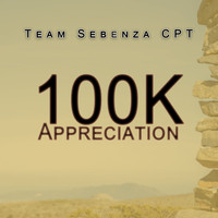 Team Sebenza CPT - 100K Followers (Appreciation Package)