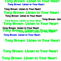Tony Brown - Listen to Your Heart (Orginal Mix)