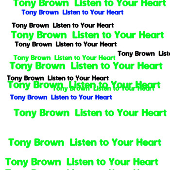 Tony Brown - Listen to Your Heart (Orginal Mix)