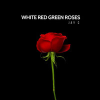 Jay C - White Red Green Roses