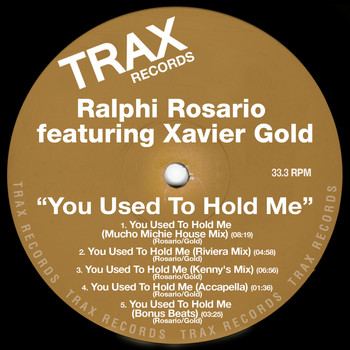 Ralphi Rosario - You Used to Hold Me