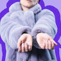 Lila - Handgelenke