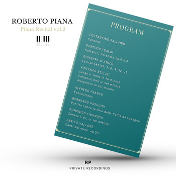 Roberto Piana - Piano Recital, Vol. 2