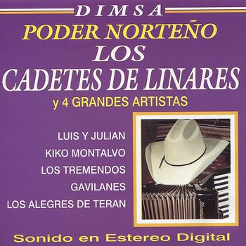 Various Artists - Poder Norteño: Los Cadetes de Linares y 4 Grandes Artistas