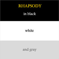 Origen - Rhapsody in Black, White and Gray