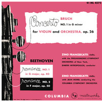 Zino Francescatti - Bruch: Concerto No. 1 in G Minor - Beethoven: Violin Romances - Saint-Saens: Violin Concertos