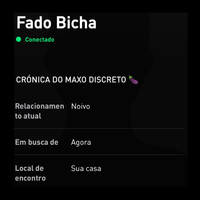Fado Bicha - Crónica do maxo discreto