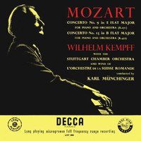 Wilhelm Kempff, Stuttgarter Kammerorchester, Karl Münchinger - Mozart: Piano Concerto No. 9 'Jeunehomme'; Piano Concerto No. 15 (Wilhelm Kempff: Complete Decca Recordings, Vol. 3)