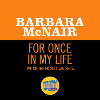 Barbara McNair - For Once In My Life (Live On The Ed Sullivan Show, December 12, 1965)