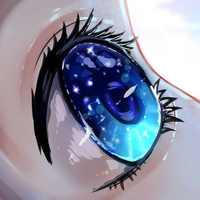 Reflection - Dark Blue Eyes