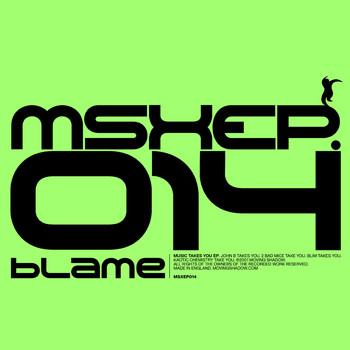 Blame - Music Takes You EP