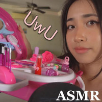 Clareee ASMR - doing your makeup and hair with kids toys
