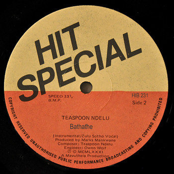 Teaspoon Ndelu - Bathathe