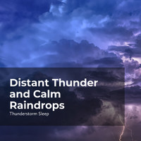 Thunder Storms & Rain Sounds, Thunderstorm, Thunderstorm Sleep - Distant Thunder and Calm Raindrops
