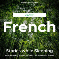 Sleeping Podcaster - Learn French Stories While Sleeping with Relaxing Forest Sounds: The Sherwood Forest
