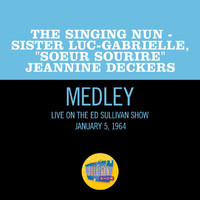 The Singing Nun - Dominique/Les Pieds Des Missionnaires (Medley/Live On The Ed Sullivan Show, January 5, 1964)