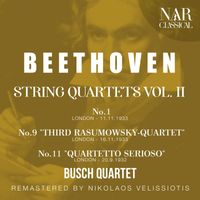 Busch Quartet - BEETHOVEN: STRING QUARTETS VOL 2: No.1 - No.9 "THIRD RASUMOWSKY-QUARTET" - No.11 "QUARTETTO SERIOSO" -