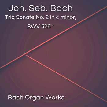 Johann Sebastian Bach - Trio Sonate No. 2 in c minor, BWV 526-1 (Johann Sebastian Bach, Epic Organ, Classic)