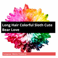 Composer Melvin Fromm Jr - Long Hair Colorful Sloth Cute Bear Love