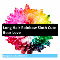 Composer Melvin Fromm Jr - Long Hair Rainbow Sloth Cute Bear Love