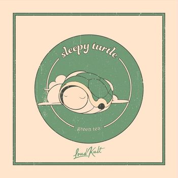 sleepy turtle - Green Tea