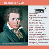 Sir Thomas Beecham - Beethoven 250 Symphony No.2, Mass in C Major