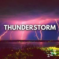 Nature Sounds for Sleep and Relaxation - Lightning, Thunder and Rain Storm