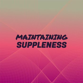 Various Artists - Maintaining Suppleness
