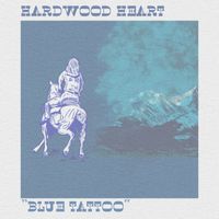 Hardwood Heart - Blue Tattoo