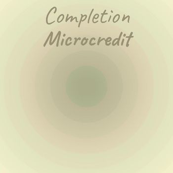 Various Artists - Completion Microcredit