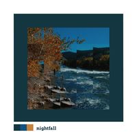 Nightfall - through the water (river)