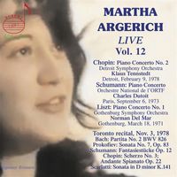 Martha Argerich - Martha Argerich, Vol. 12 (Live)