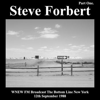 Steve Forbert - Steve Forbert - WNEW FM Broadcast The Bottom Line New York 12th September 1988 Part One.