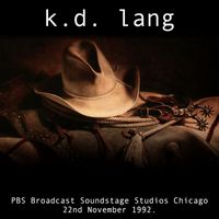 k.d. lang - k.d. lang - PBS Broadcast Soundstage Studios Chicago 22nd November 1992.