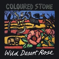 Coloured Stone - Wild Desert Rose