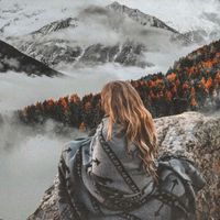 Behind Clouds - frozen memories