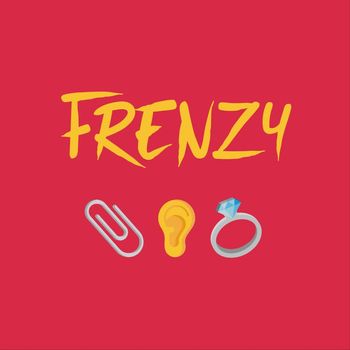 Frenzy - Paper Clip Earring